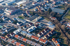 Ancien site Promarkt Am Rabensteinerweg à Speyer dans le département Rhénanie-Palatinat, Allemagne d'en haut