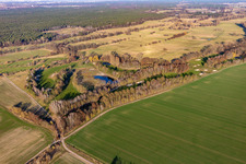Vue oblique de Golf Club Palatinat à le quartier Geinsheim in Neustadt an der Weinstraße dans le département Rhénanie-Palatinat, Allemagne
