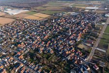 Zeiskam dans le département Rhénanie-Palatinat, Allemagne d'en haut
