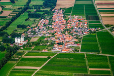 Image drone de Freimersheim dans le département Rhénanie-Palatinat, Allemagne