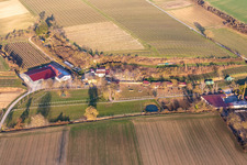 Vue aérienne de Michael Schwager à le quartier Herxheim in Herxheim bei Landau dans le département Rhénanie-Palatinat, Allemagne
