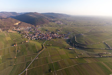 Frankweiler dans le département Rhénanie-Palatinat, Allemagne vue du ciel