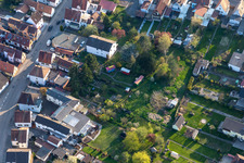 Vue aérienne de Vacances en roulotte à Kandel dans le département Rhénanie-Palatinat, Allemagne