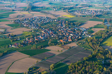 Vue aérienne de Quartier Diersheim in Rheinau dans le département Bade-Wurtemberg, Allemagne