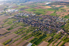 Vue aérienne de Quartier Grafenhausen in Kappel-Grafenhausen dans le département Bade-Wurtemberg, Allemagne