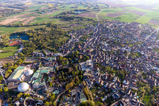 Photographie aérienne de Zone urbaine avec périphérie et centre-ville à Rust dans le département Bade-Wurtemberg, Allemagne