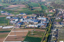 Photographie aérienne de Eichstetten am Kaiserstuhl dans le département Bade-Wurtemberg, Allemagne