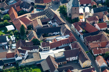 Großkarlbach dans le département Rhénanie-Palatinat, Allemagne d'en haut