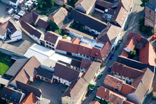 Großkarlbach dans le département Rhénanie-Palatinat, Allemagne vue d'en haut