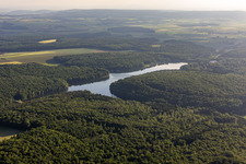 Ellertshäuser See à le quartier Altenmünster in Stadtlauringen dans le département Bavière, Allemagne vue d'en haut