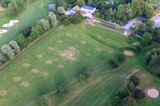 Förde Golf Club eV Glücksburg à le quartier Bockholm in Glücksburg dans le département Schleswig-Holstein, Allemagne d'en haut