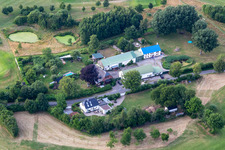 Vue oblique de Quartier Bockholm in Glücksburg dans le département Schleswig-Holstein, Allemagne