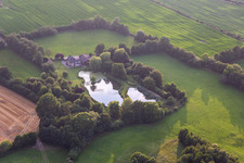 Vue aérienne de Quartier Roikier in Steinbergkirche dans le département Schleswig-Holstein, Allemagne