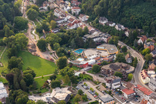 Vue aérienne de Thermes du Palatinat-Sud à Bad Bergzabern dans le département Rhénanie-Palatinat, Allemagne