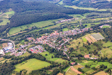 Vue oblique de Quartier Queichhambach in Annweiler am Trifels dans le département Rhénanie-Palatinat, Allemagne