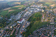 Freudenstadt dans le département Bade-Wurtemberg, Allemagne d'en haut