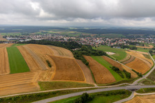 Dunningen dans le département Bade-Wurtemberg, Allemagne d'en haut