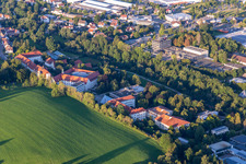 Vue aérienne de Département de neurologie à le quartier Rottenmünster in Rottweil dans le département Bade-Wurtemberg, Allemagne