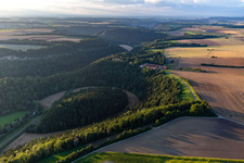 Vue aérienne de Ferme Hohenstein à le quartier Hohenstein in Dietingen dans le département Bade-Wurtemberg, Allemagne
