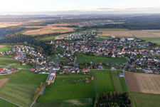 Quartier Herrenzimmern in Bösingen dans le département Bade-Wurtemberg, Allemagne vue d'en haut