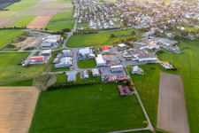 Vue aérienne de Zone industrielle de Riedstraße à Bösingen dans le département Bade-Wurtemberg, Allemagne