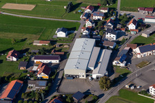 Vue oblique de Locaux de l'usine Beurer GmbH à Uttenweiler dans le département Bade-Wurtemberg, Allemagne