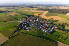Vue aérienne de Quartier Bierstetten in Bad Saulgau dans le département Bade-Wurtemberg, Allemagne