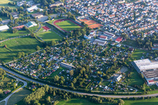 Vue aérienne de Bad Saulgau dans le département Bade-Wurtemberg, Allemagne