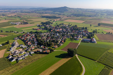 Vue aérienne de Quartier Heudorf am Bussen in Dürmentingen dans le département Bade-Wurtemberg, Allemagne