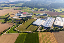 Vue aérienne de PAUL Maschinenfabrik GmbH & Co. KG à Dürmentingen dans le département Bade-Wurtemberg, Allemagne