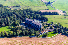 Vue aérienne de Clinique forestière à le quartier Zellerhof in Bad Schussenried dans le département Bade-Wurtemberg, Allemagne