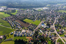 Vue aérienne de Quartier Mochenwangen in Wolpertswende dans le département Bade-Wurtemberg, Allemagne