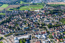 Vue aérienne de Quartier Trauben in Baienfurt dans le département Bade-Wurtemberg, Allemagne