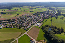 Vue aérienne de Quartier Unterankenreute in Schlier dans le département Bade-Wurtemberg, Allemagne