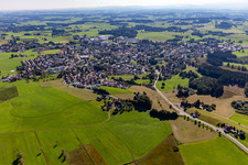 Vue aérienne de Quartier Reich in Vogt dans le département Bade-Wurtemberg, Allemagne