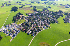 Vue aérienne de Quartier Küchel in Vogt dans le département Bade-Wurtemberg, Allemagne