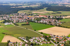 Vue aérienne de Quartier Reute in Bad Waldsee dans le département Bade-Wurtemberg, Allemagne