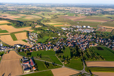 Vue aérienne de Quartier Binzwangen in Ertingen dans le département Bade-Wurtemberg, Allemagne