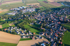 Vue aérienne de Quartier Binzwangen in Ertingen dans le département Bade-Wurtemberg, Allemagne