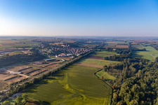 Vue aérienne de Riedlingen dans le département Bade-Wurtemberg, Allemagne