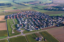 Vue aérienne de Unlingen dans le département Bade-Wurtemberg, Allemagne