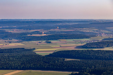 Vue aérienne de Obermarchtal dans le département Bade-Wurtemberg, Allemagne