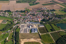 Vue aérienne de Quartier Andelfingen in Langenenslingen dans le département Bade-Wurtemberg, Allemagne