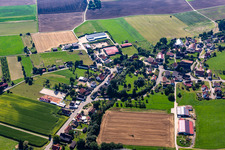 Vue aérienne de Quartier Waldhausen in Altheim dans le département Bade-Wurtemberg, Allemagne