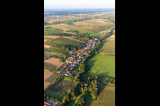 Image drone de Vollmersweiler dans le département Rhénanie-Palatinat, Allemagne