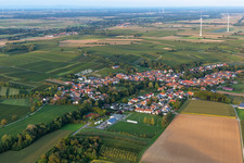 Dierbach dans le département Rhénanie-Palatinat, Allemagne hors des airs