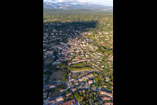 Fayence dans le département Var, France hors des airs