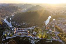 Photographie aérienne de Et Zoo de Besançon à le quartier Citadelle in Besançon dans le département Doubs, France