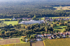 Photographie aérienne de Webasto Mécatronique à le quartier Schaidt in Wörth am Rhein dans le département Rhénanie-Palatinat, Allemagne