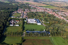 Webasto Mécatronique à le quartier Schaidt in Wörth am Rhein dans le département Rhénanie-Palatinat, Allemagne vue du ciel